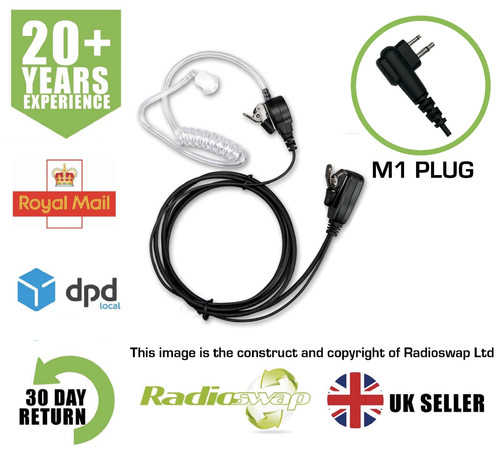 Covert earpiece with mic - covert,