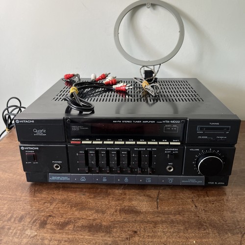 Hitachi hta md22 stereo tuner - hitachi,