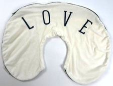 Pottery Barn PB Kids Emily & Meritt Black Beige Love Boppy Nursing Pillow Case