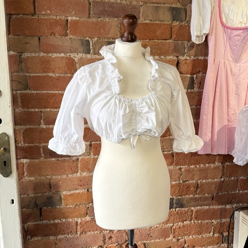 Vintage white dirndl - white,