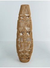 Natural Rattan Floor Lamp -
