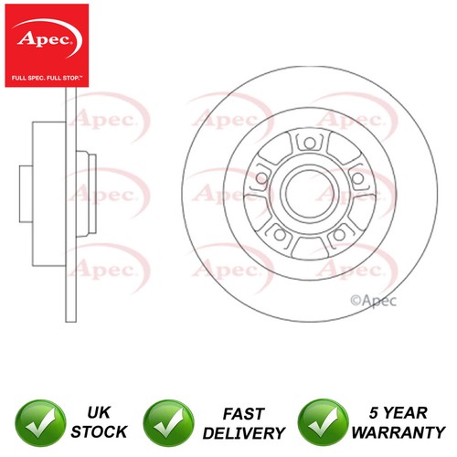 Brake disc rear apec fits - 1x,