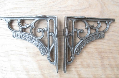 Pair j duckett antique - j,