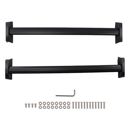Black roof cross bars - black,
