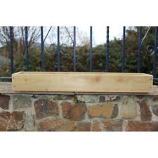 Rough Sawn Wooden Window Boxes