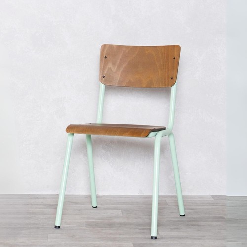 Green stacking chair - green,