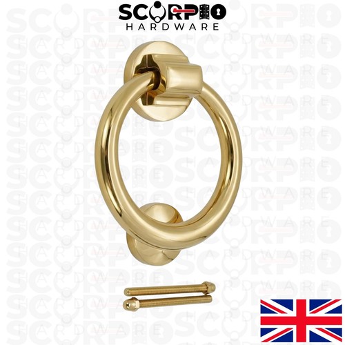 Ring door knocker - knocker, victorian