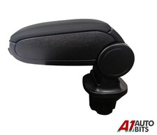 For Mini Cooper R55 R56 R57 Car Armrest Arm Rest Assembly Set Black Leatherete