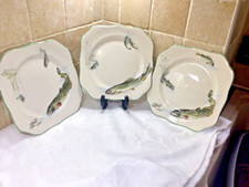 Vintage Soho Pottery Ambassador Ware Art Deco Side/ Sandwich  Plates