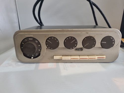Quad preamp with - with, manual