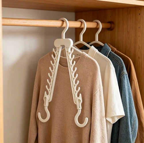 Space saving clothes hangers - space,
