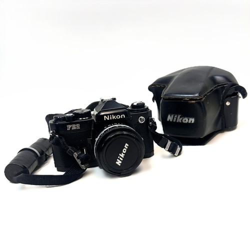 Vintage nikon fe2 35mm slr - vintage, w/