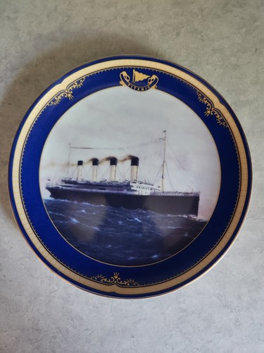 Titanic maiden voyage plate - titanic,