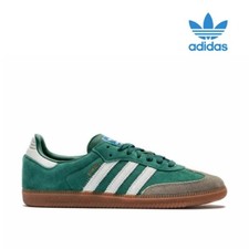 ADIDAS ORIGINAL GREEN SAMBA OG  100% AUTHENTIC MAN/WOMAN SIZE WIDTH (D) ID2054