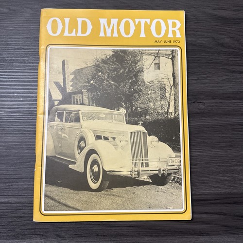 Old motor vintage - motor, magazine