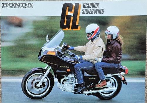 Honda gl500dx silver wing - silver,