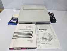 90s Brother word processor LW 800ic With Instructions. Tested. Made In USA.
