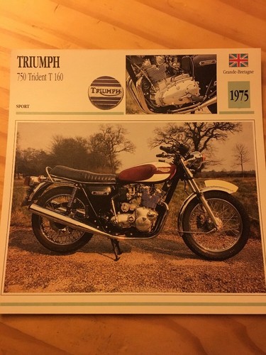Triumph 750 trident t160 1975 - t160,