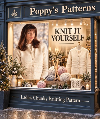 Ladies cardigan knitting - cardigan,
