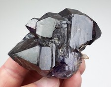 Amethyst/Smoky Quartz Double Ended/Scepter - Goboseb, Brandberg, Namibia