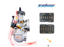 Carburetor 38 + nozzle - jet fuel Keihin PWK 125 - 250 cc YZ CR KX RM SX