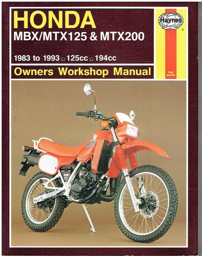 Honda mbx125f mtx125rw - honda, ,
