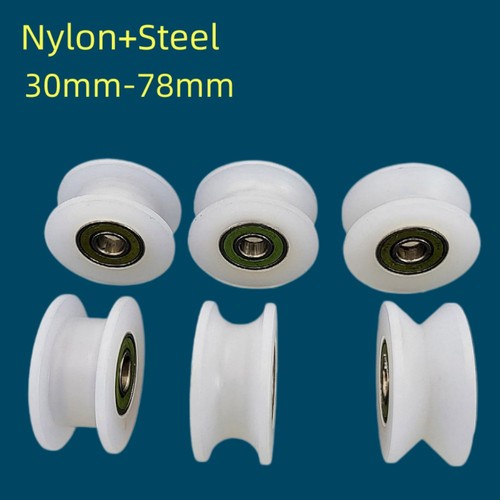 Round groove nylon - round, v
