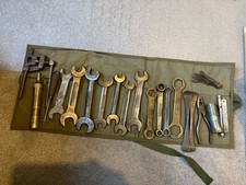 Vintage Triumph Motorcycle Tool Kit Tool Roll 