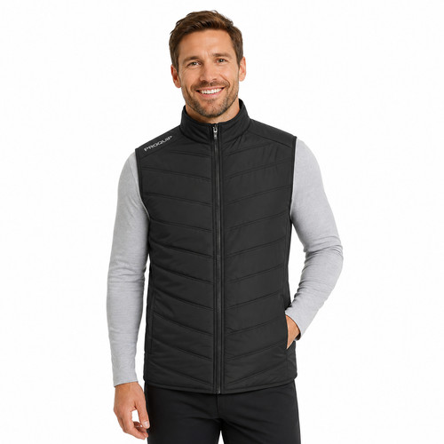 Proquip mens golf gilet - golf, full