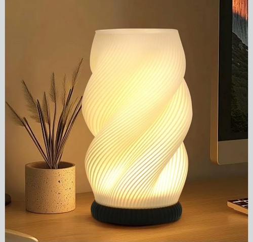 Bedside lamp table - light, desk