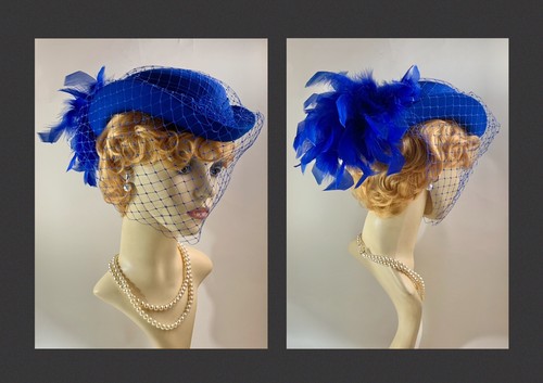 Vintage 1960s royal blue - vintage,