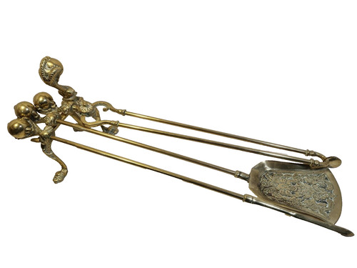 Heavy brass ball - , &