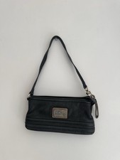 Retro Vintage Style Radley Handbag Leather Small Black