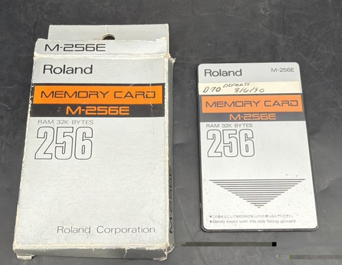 Used roland 256e - used, memory