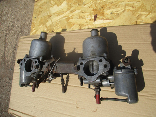 Twin carburettors hs6 75 - su,