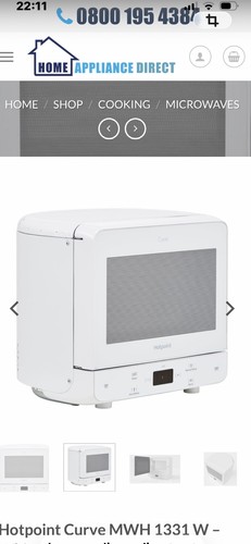 Hotpoint curve microwave - curve,