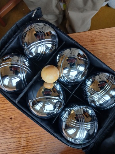 Boules set used - ., good