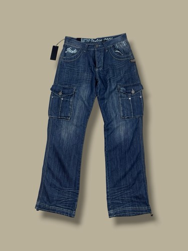 Eto 9901 wide leg cargo - 9901, jeans