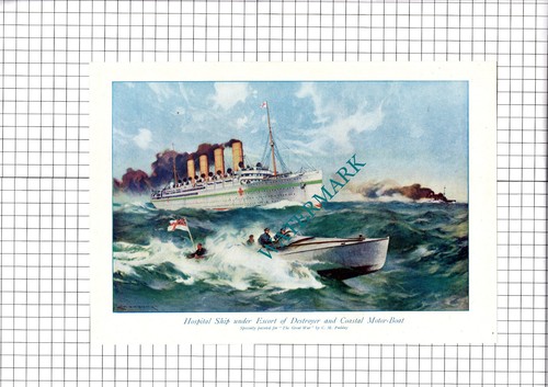 Hospital ship coastal motor - coastal,