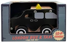 L&P Wooden London Black Taxi