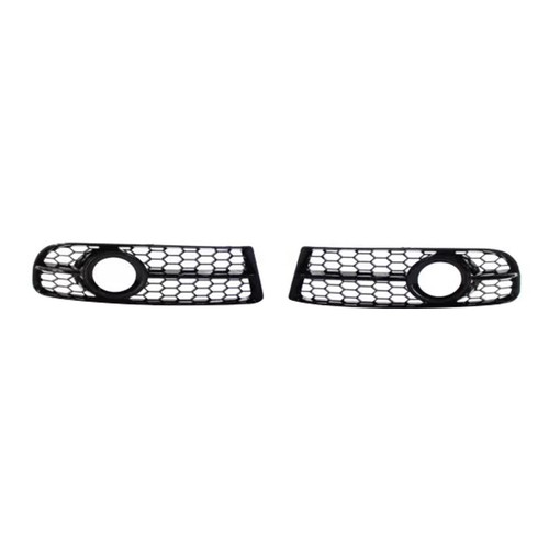Front bumper honeycomb fog - front,