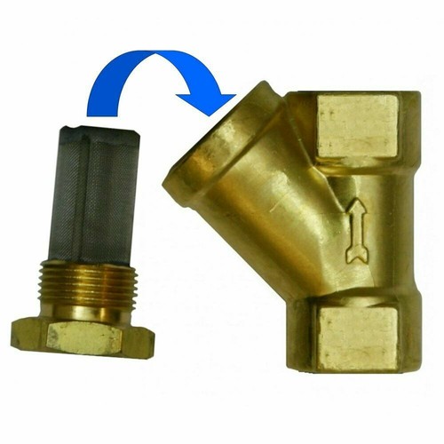 Bsp valve y strainer - 3/8",