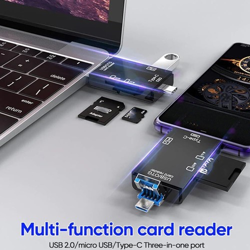 Smart media card - 6-in-1,