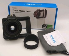 Apexel 10x - 20x Zoom Camera Macro Lens Clip On For Smartphones APL-ZM100