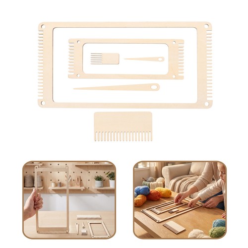 Sets weaving loom kit with - 4,