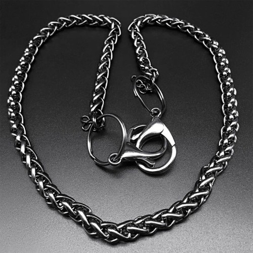 Men wallet chain - chain, punk