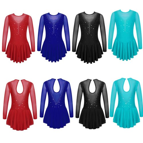 Girl rhinestone mesh spliced - girl's,