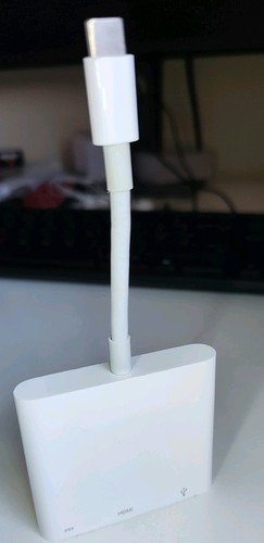 Genuine apple usb digital av - usb-c,