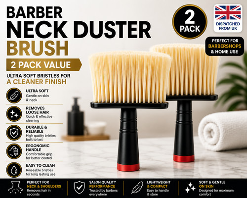 Soft barber neck duster brush - neck,