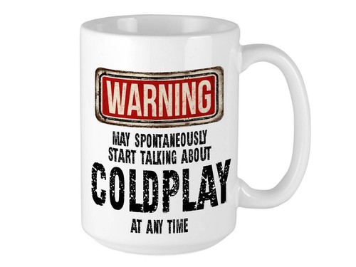 Coldplay mug gift for rock - mug,